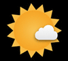 meist sonnig