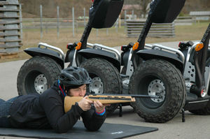 Segway-Biathlon